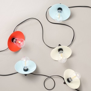 10ct LED Wired Indoor/Outdoor Shade String Lights - Hearth & Hand™ with Magnolia - 1 of 3