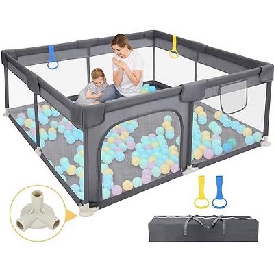 Pro Goleem Baby Playpen, 52"×52" Play Pens for Babies and Toddlers
