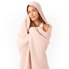 Comfy Cubs Muslin Adult Hooded Towel - Large, Absorbent Hooded Bath Towels for Adults, Stylish Towel with Hood - 2 of 4