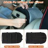 iMountek"Portable Console Pet Car Seat with Storage Pocket, Machine Washable Booster for Small Dogs & Cats"Blue - 4 of 4