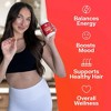 VitaHustle Women's Multivitamin Gummies by Kevin Hart, Immune & Beauty Support, Vegan, 50 Count, Tropical Splash - 2 of 4