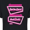 Women's - Barbie - Barbieland Real World This Way Signs Cropped Graphic T-Shirt - 2 of 4