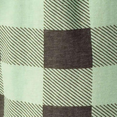 mint charcoal buffalo plaid