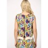 Women's Ric Rac Linen Trimmed Crop Top - Fate - 2 of 4