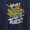 Boys' - Teenage Mutant Ninja Turtles - What Rules Graphic Long Sleeve Fleece Sweatshirt - 2 of 4