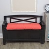 Gripper 43"x14"x3" Non Slip Tufted Omega Universal Bench Cushion - 3 of 4