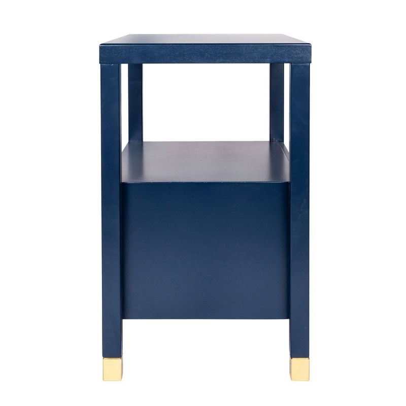 Hooper Accent Side Table Navy Blue - East at Main, 6 of 11