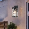 1-Light Industrial Matte Black Metal Wall Sconce (2-Pack) - 4 of 4