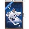 Trends International NHL Tampa Bay Lightning - Andrei Vasilevskiy 19 Framed Wall Poster Prints - 3 of 4