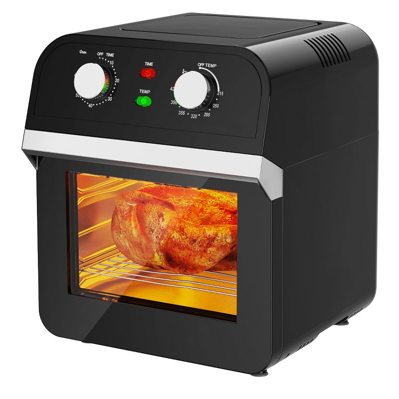 Costway 12.7QT Air Fryer Oven 1600W Rotisserie Dehydrator Convection Oven w/ Accessories, 1 of 11