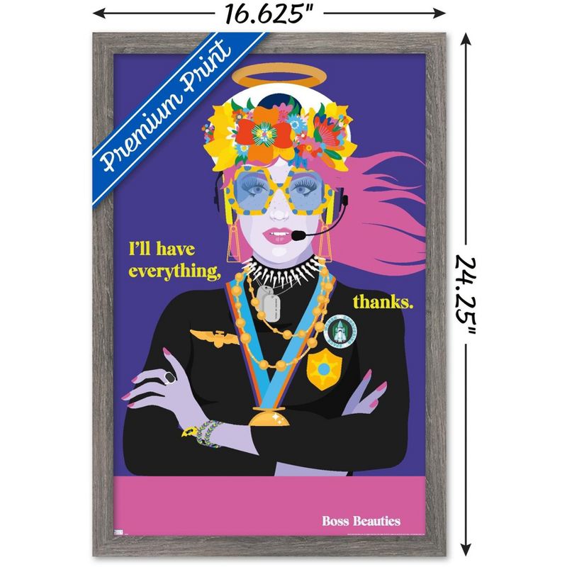 Trends International Boss Beauties - Everything Framed Wall Poster Prints, 3 of 7