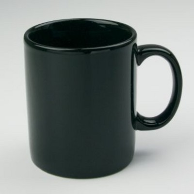 Omniware Teaz Cafe 11 oz Classic Mug - Vintage-Inspired Stoneware Coffee Cup, Retro Diner Aesthetic, Rustic Drinkware, Dishwasher Safe