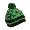 Minecraft Creeper All-Over Print Youth 2-Piece Knit Beanie & Gloves Set - 3 of 4