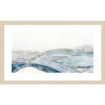 Way of Water Abstract Expressionism Framed Wall Art Print