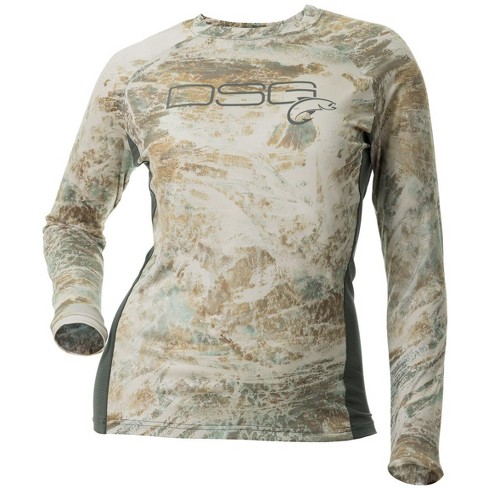 Realtree Excape Women Long Sleeve Performance Hunting Camouflage Tee Shirt  