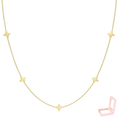 Golden star pendant necklace,Minimalist Celestial Jewelry for Women, Daily & Layering Occasions