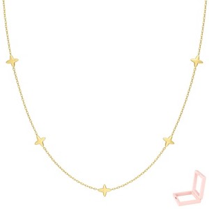 Golden star pendant necklace,Minimalist Celestial Jewelry for Women, Daily & Layering Occasions - 1 of 4