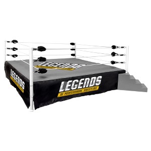 Legends of Wrestling Ring for WWE & AEW Wrestling Action Figures - 1 of 4