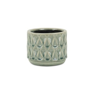 Cheung's Lacrima Green Droplet Pot - Small - 1 of 2