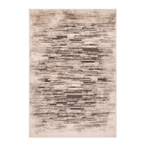 Modern Distressed Abstract Indoor Runner or Area Rug by Blue Nile Mills - 1 of 4