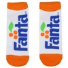 Coke Family Women's Soda Pop Mix and Match No Show Low Cut Ankle Socks 5 Pairs Multicolored - 4 of 4