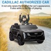White 24V Licensed 2 Seater Ride On Car Remote Control LED Lights Music Shock Absorbers White For Kids 3 to 8 - 3 of 4