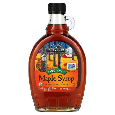 Coombs Family Farms Organic Maple Syrup, 12 Fl Oz (354 Ml) : Target