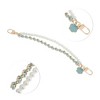 Unique Bargains Durable Camellia Faux Pearl Bag Extender Chain 1 Pc - 3 of 4