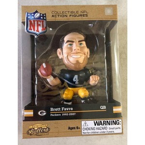 Brett Favre Green Bay Packers NFL Big Shot Ballers Action Figure Party Animal - 1 of 1