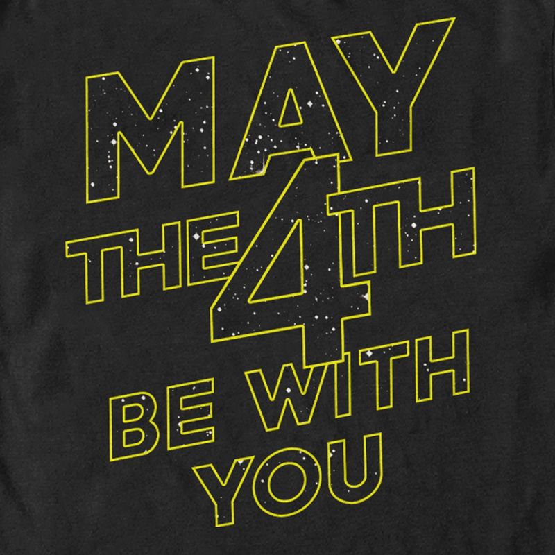 Men's Star Wars May the 4th Be With You Stars T-Shirt, 2 of 6