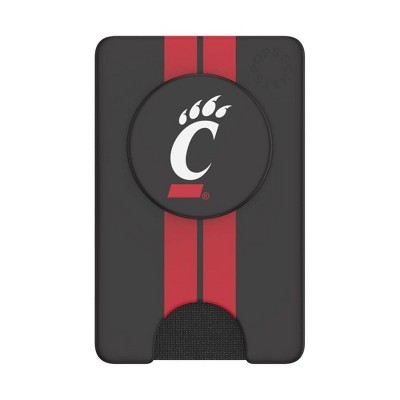 NCAA Cincinnati Bearcats PopSockets PopWallet+ (with PopTop)