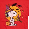 Men's - Peanuts - Snoopy Woodstock Witchcraft Short Sleeve Graphic T-Shirt - 2 of 4