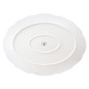 Gibson Home Bountiful Joy 18.75 x 14 Inch Durastone Oval Platter in White - 3 of 4