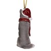 Design Toscano Siberian Husky Holiday Dog Ornament Sculpture - 4 of 4