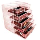 Sorbus Cosmetic Makeup and Jewelry Storage Case Display (4 Large/2 Small Drawers)