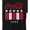 Women's - Coca-Cola - 1886 Stars Stripes Short Sleeve Graphic T-Shirt - 2 of 4