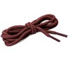 Elerevyo Thick Solid Colors Round Leather Shoes Boots Shoelaces 2 Pairs - 2 of 4
