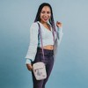 Disney Bag, Crossbody, The Little Mermaid Ariel Sitting Pose Silhouette and Shells, Vegan Leather - 2 of 4