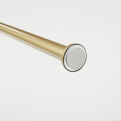 Gold Adjustable Steel Tension Rod, 24"-40"