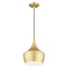 Livex Lighting Waldorf 1 - Light Chandelier in  Soft Gold/Polished Brass - 2 of 4