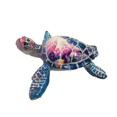 Beachcombers Resin Turtle Coast Figure Figurine Home Decor Beach Coastal Ocean Sea Life Marine Nautical 3.15 x 2.76 x 0.79