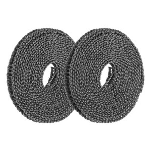 Unique Bargains Foldable Portable Camping Hotel Clothesline with Hooks 2 Pcs - 1 of 4