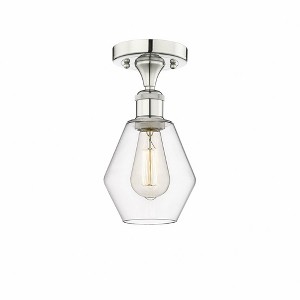 Cindyrella - 1 Light Semi-Flush Mount In Nautiical Style-10.25 Inches Tall and 6 Inches Wide - 1 of 1