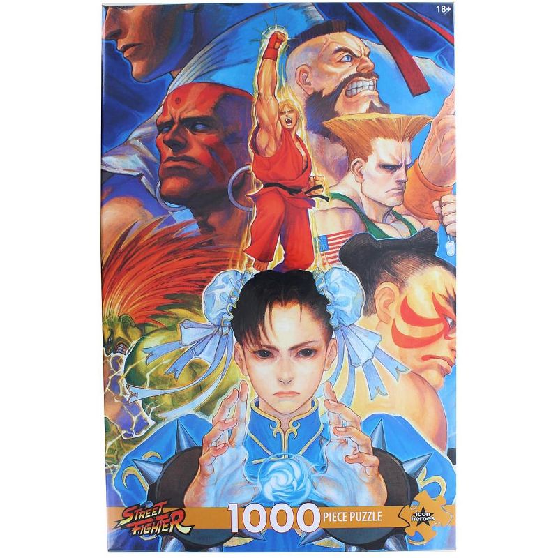 Icon Heroes Street Fighter 1000 Piece Jigsaw Puzzle, 1 of 5
