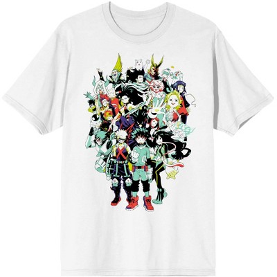 My Hero Academia Team Boku No Hero Anime Manga Tshirt T-Shirt Tee