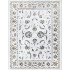 LunaLulinlk White Polyester Multi 5 ft. 3 in. x 7 ft. Area Rug - 1 of 4