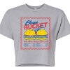 Women's - Spongebob Squarepants - Plankton Chum Bucket Cropped Graphic T-Shirt - 2 of 4