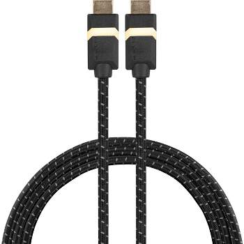 Basics High-Speed HDMI Cable (18Gbps, 4K/60Hz) - 10 Feet,  Nylon-Braided for Television