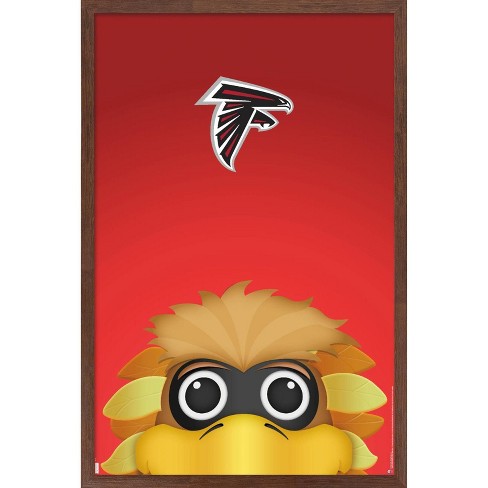 NFL Arizona Cardinals - S. Preston Mascot Big Red 20 Wall Poster, 22.375 x  34