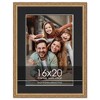 PosterPalooza | Gold Frame with Black Photo Mat, UV Acrylic Front, Foam Board Backing, 60 Sizes Available - 2 of 4